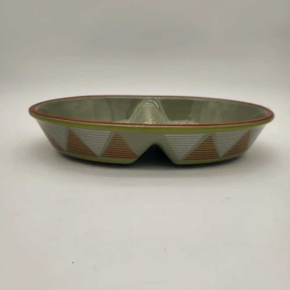 Himark Made In Portugal Moss Green With‎ Terracotta Rim 12